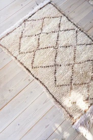 週末sale　maroc購入 ヴィンテージラグ　ベニワレン　モロッコラグ