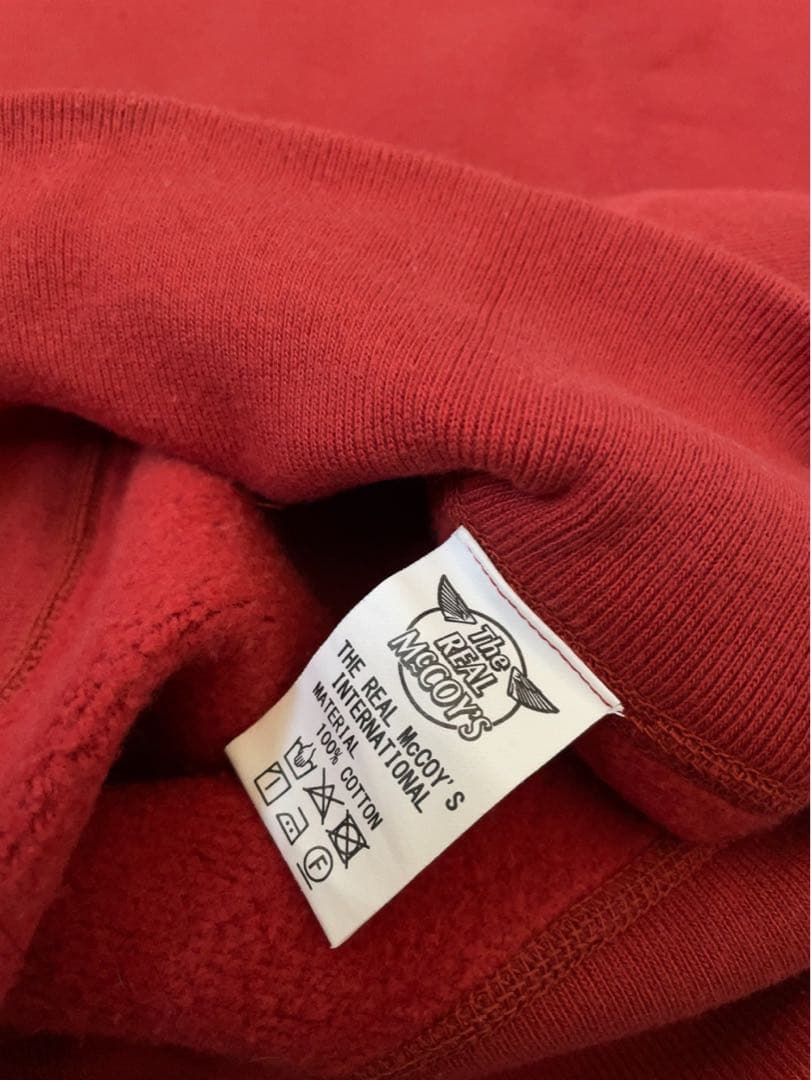 リアルマッコイズ スウェット　赤 XL