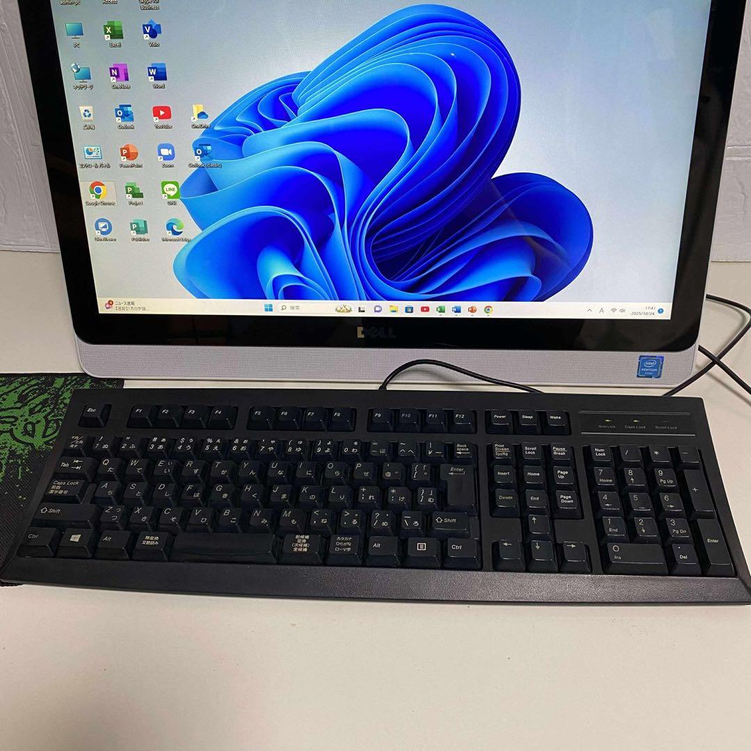 Windows11 オフィス2024年　DELL デスクトップ　タッチノートPC