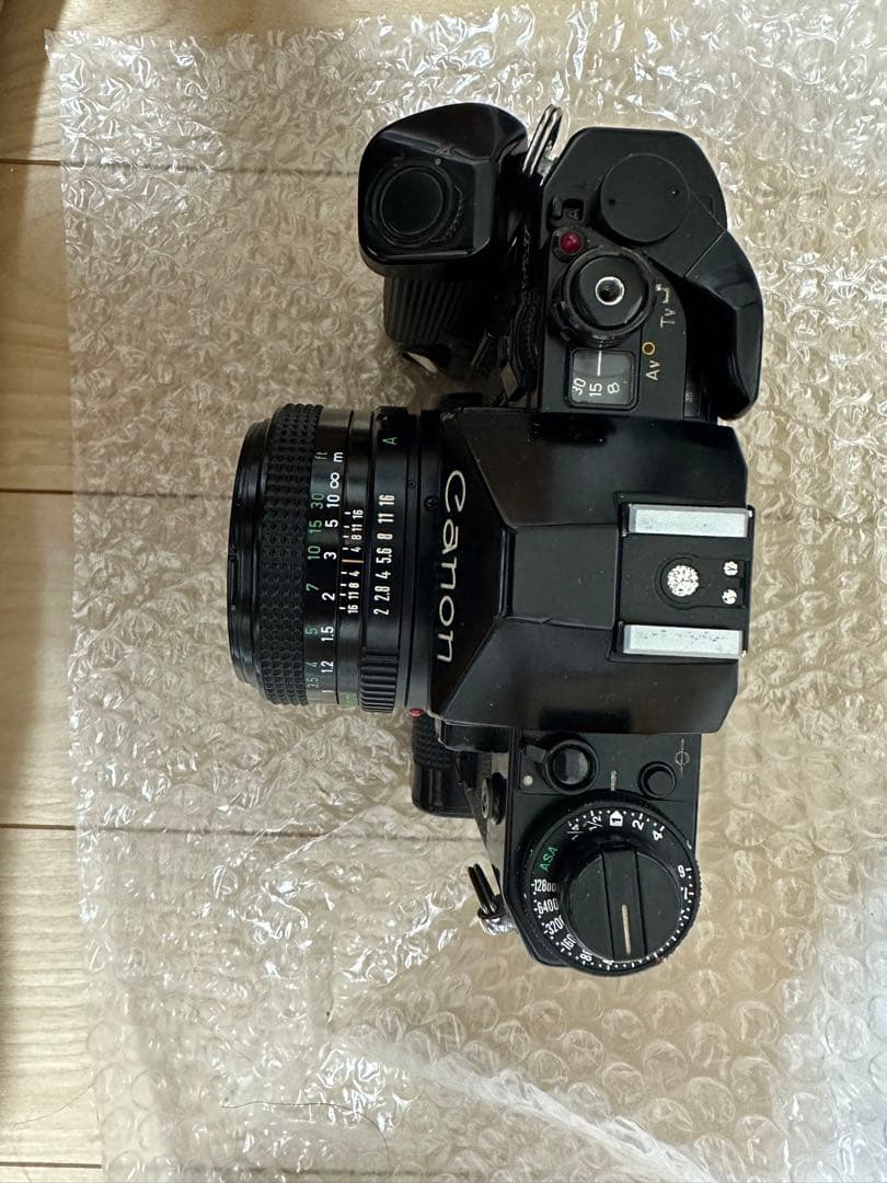 CANON キヤノンA-1ボディブラック、レンズ、MOTOR DRIVE MA