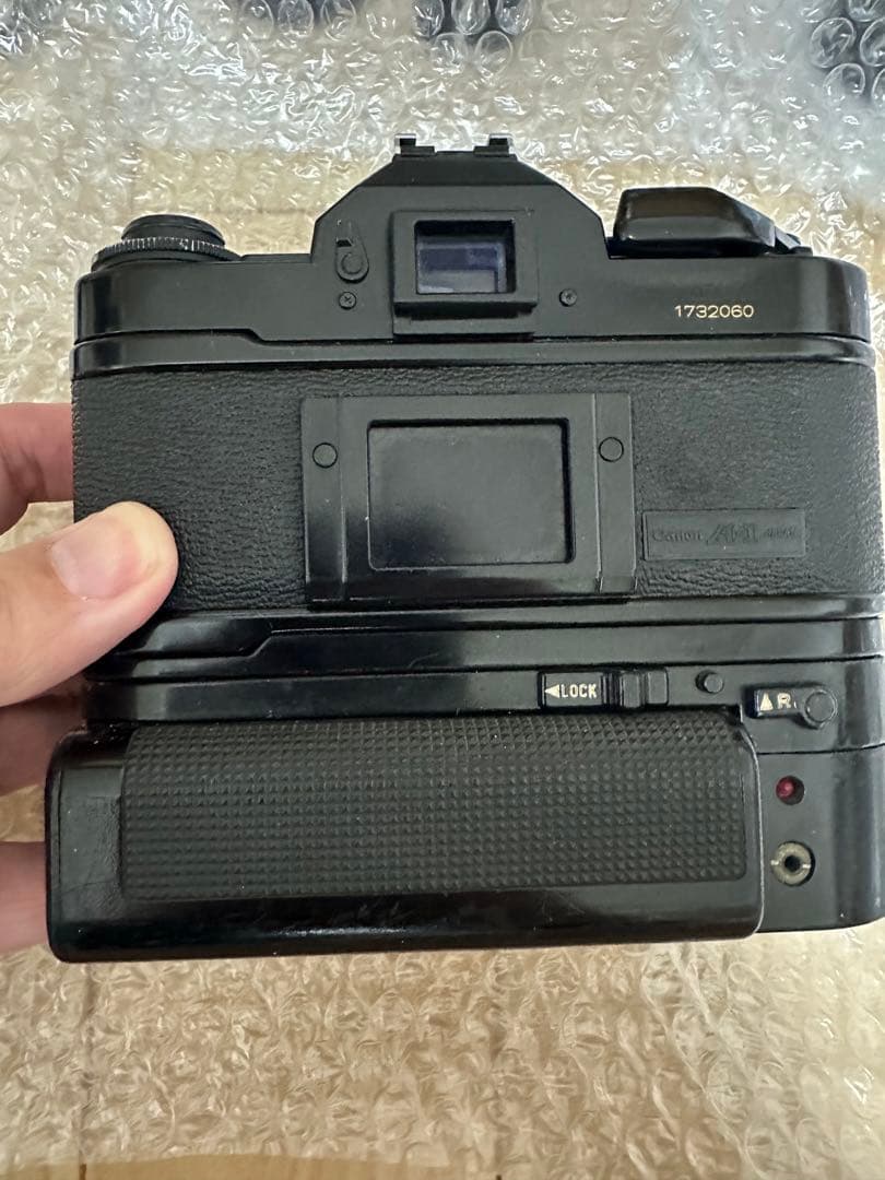 CANON キヤノンA-1ボディブラック、レンズ、MOTOR DRIVE MA