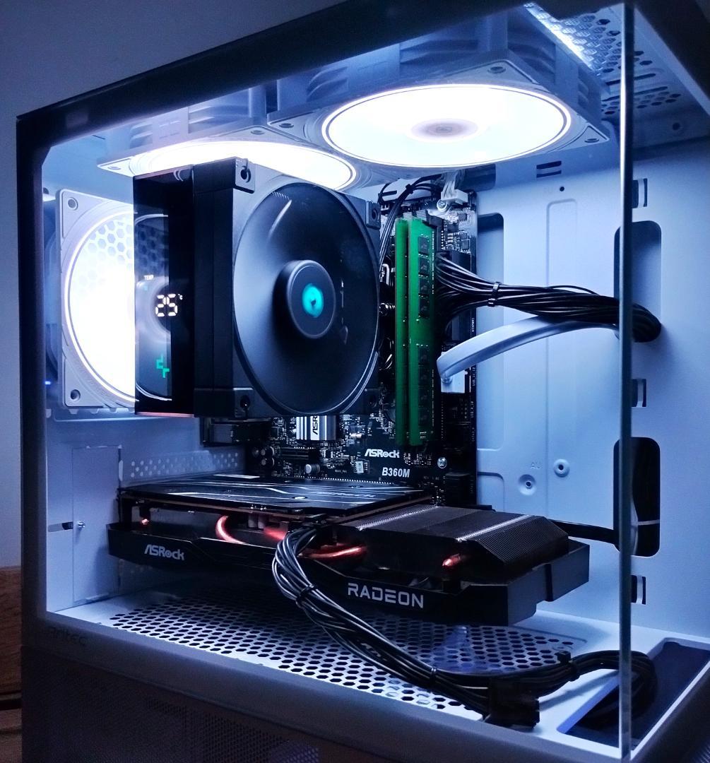 ゲーミングPC/Core i7 8700K/RX6600/SSD 1TB