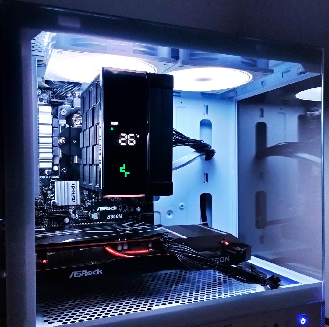 ゲーミングPC/Core i7 8700K/RX6600/SSD 1TB