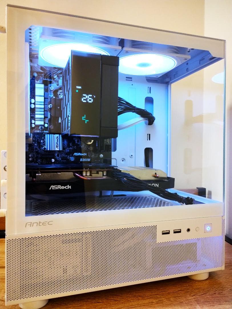 ゲーミングPC/Core i7 8700K/RX6600/SSD 1TB