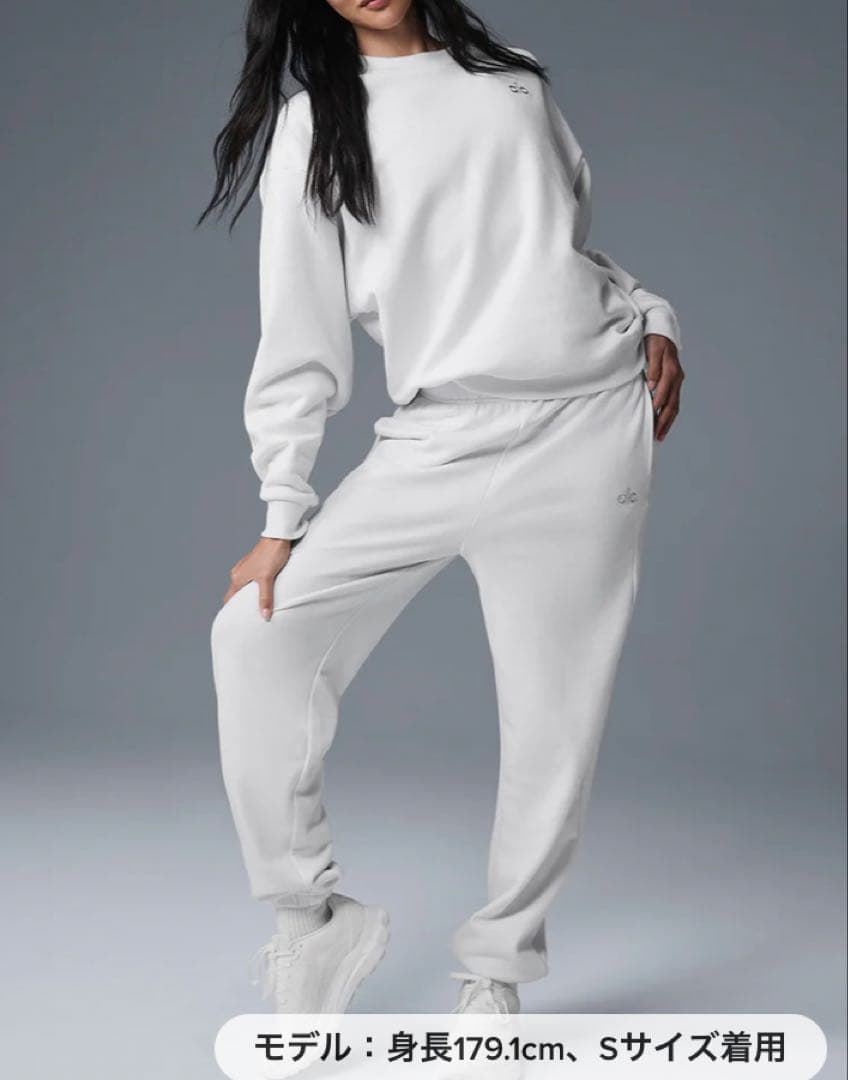 alo Accolade クルーネック プルオーバー トレーナー　スウェット