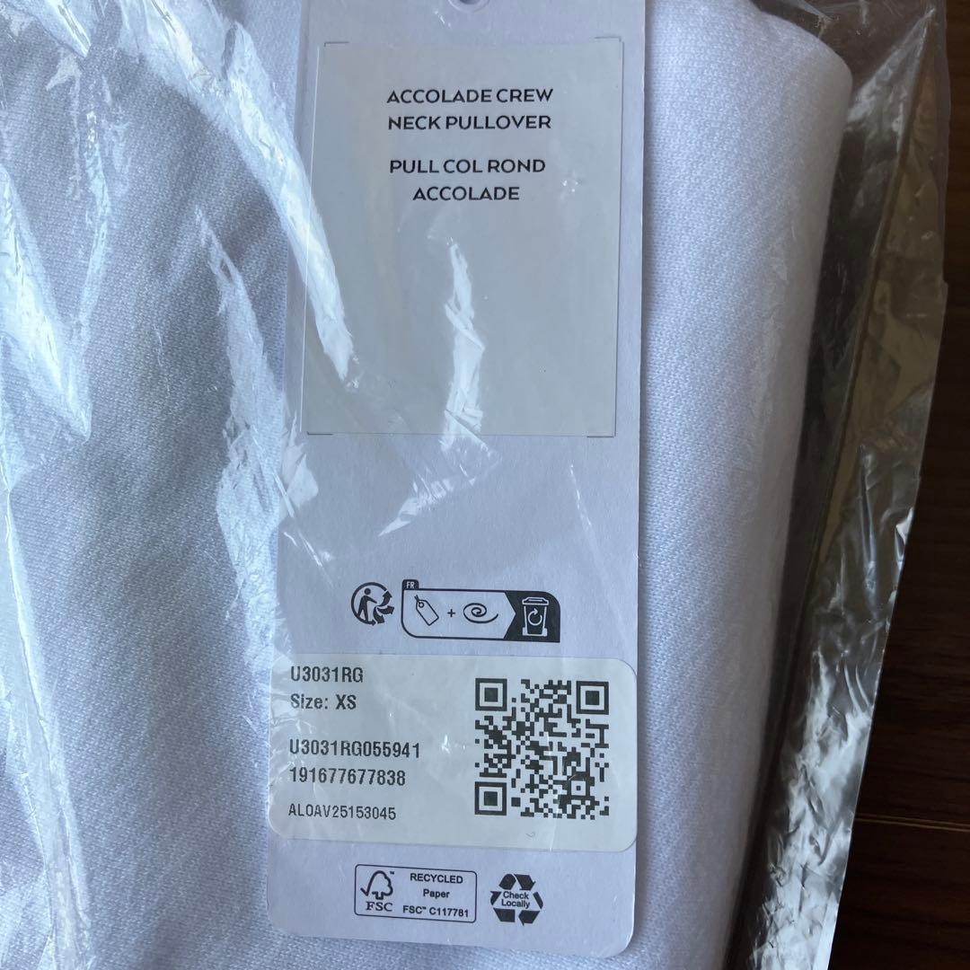 alo Accolade クルーネック プルオーバー トレーナー　スウェット