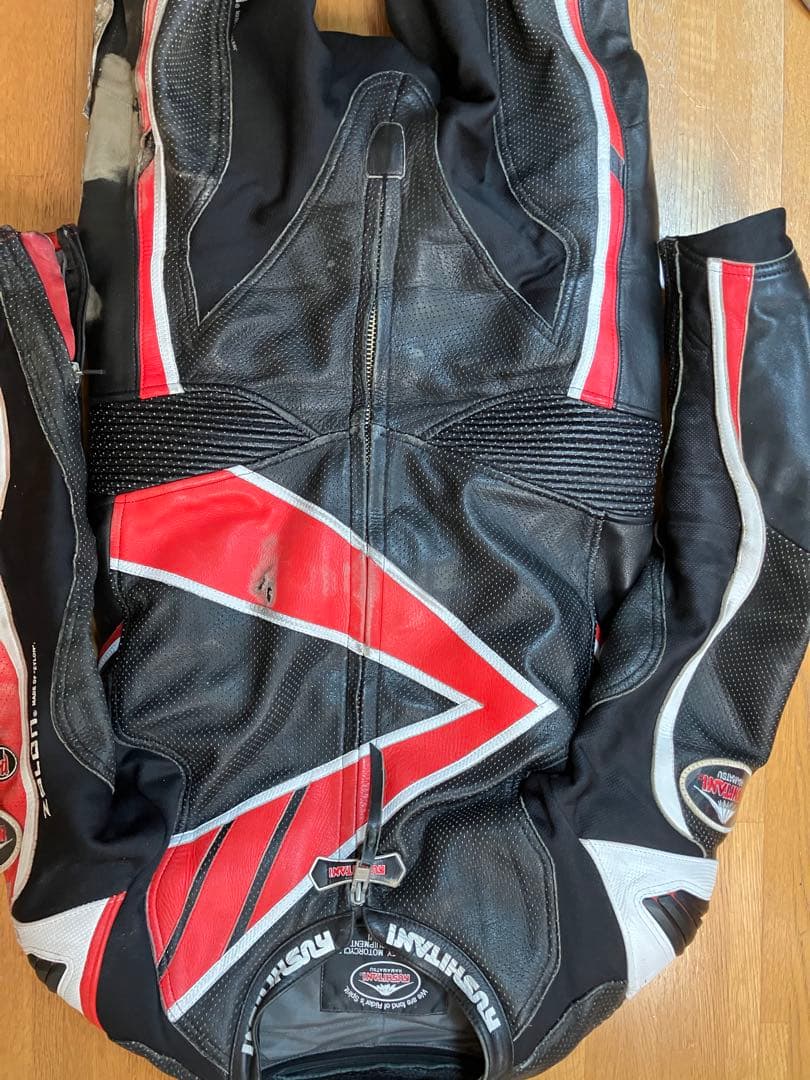 クシタニ　革ツナギ Kサルトスーツ　ジャンク　バイクジャケット　レーシングスーツ