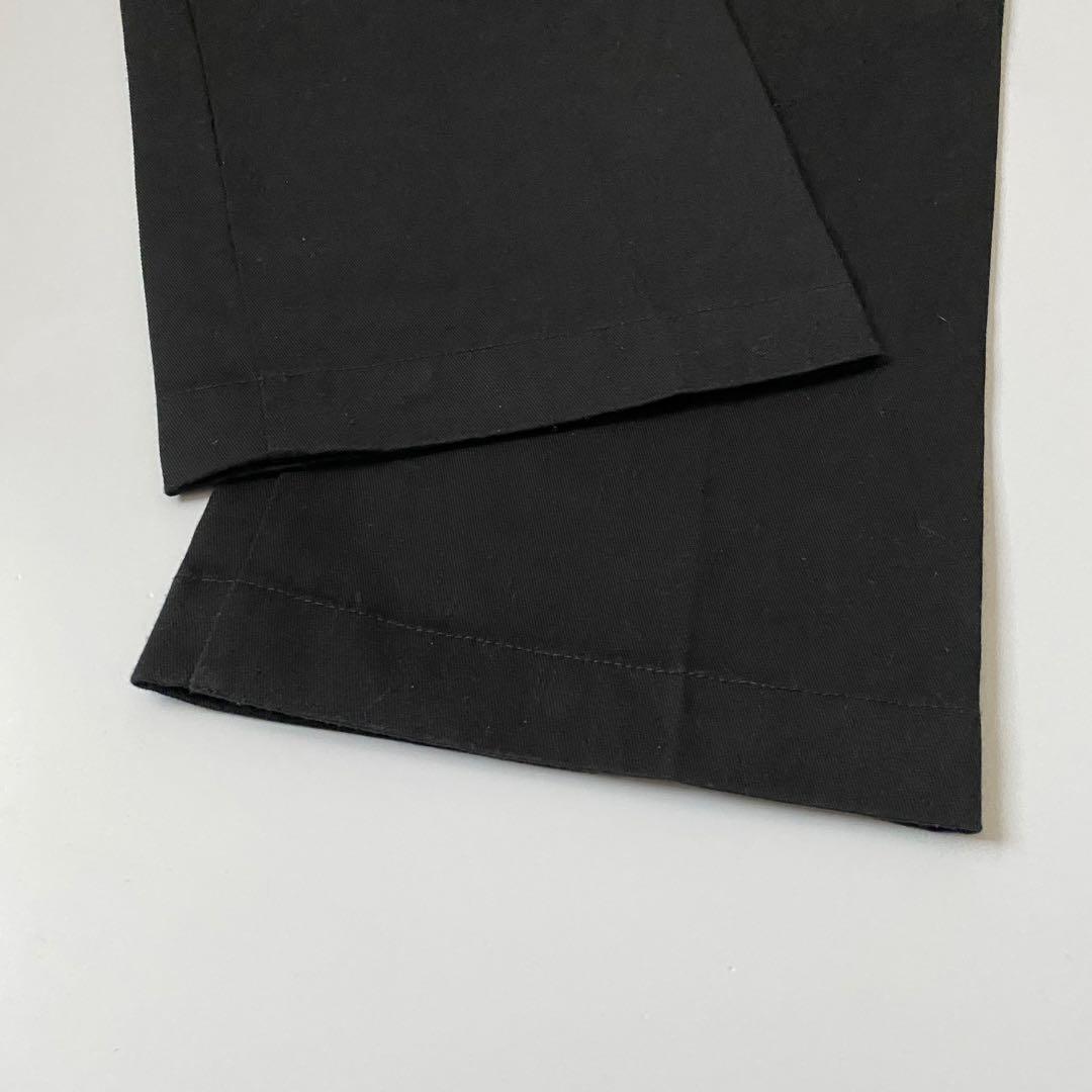 80s dickies874 ディッキーズ874 チビタグ 32×30 ブラック