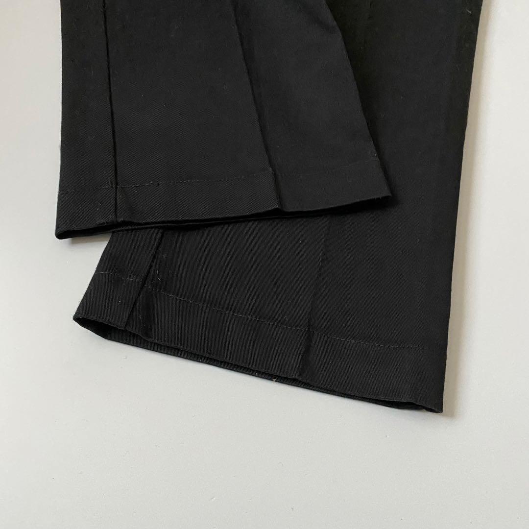 80s dickies874 ディッキーズ874 チビタグ 32×30 ブラック