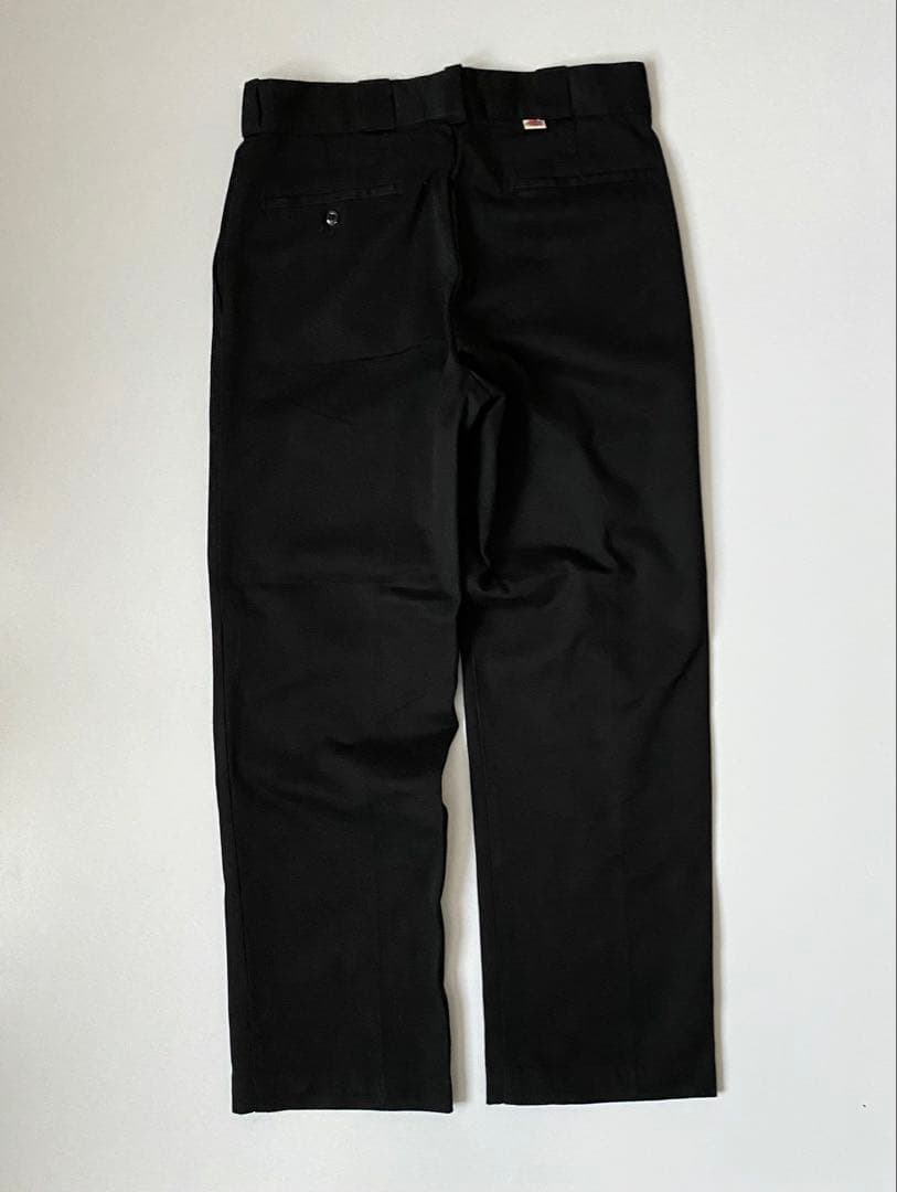 80s dickies874 ディッキーズ874 チビタグ 32×30 ブラック