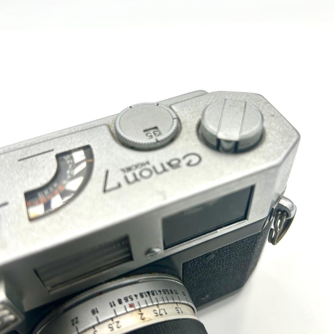 Canon オールドフィルムカメラ キヤノン7【ジャンク】
