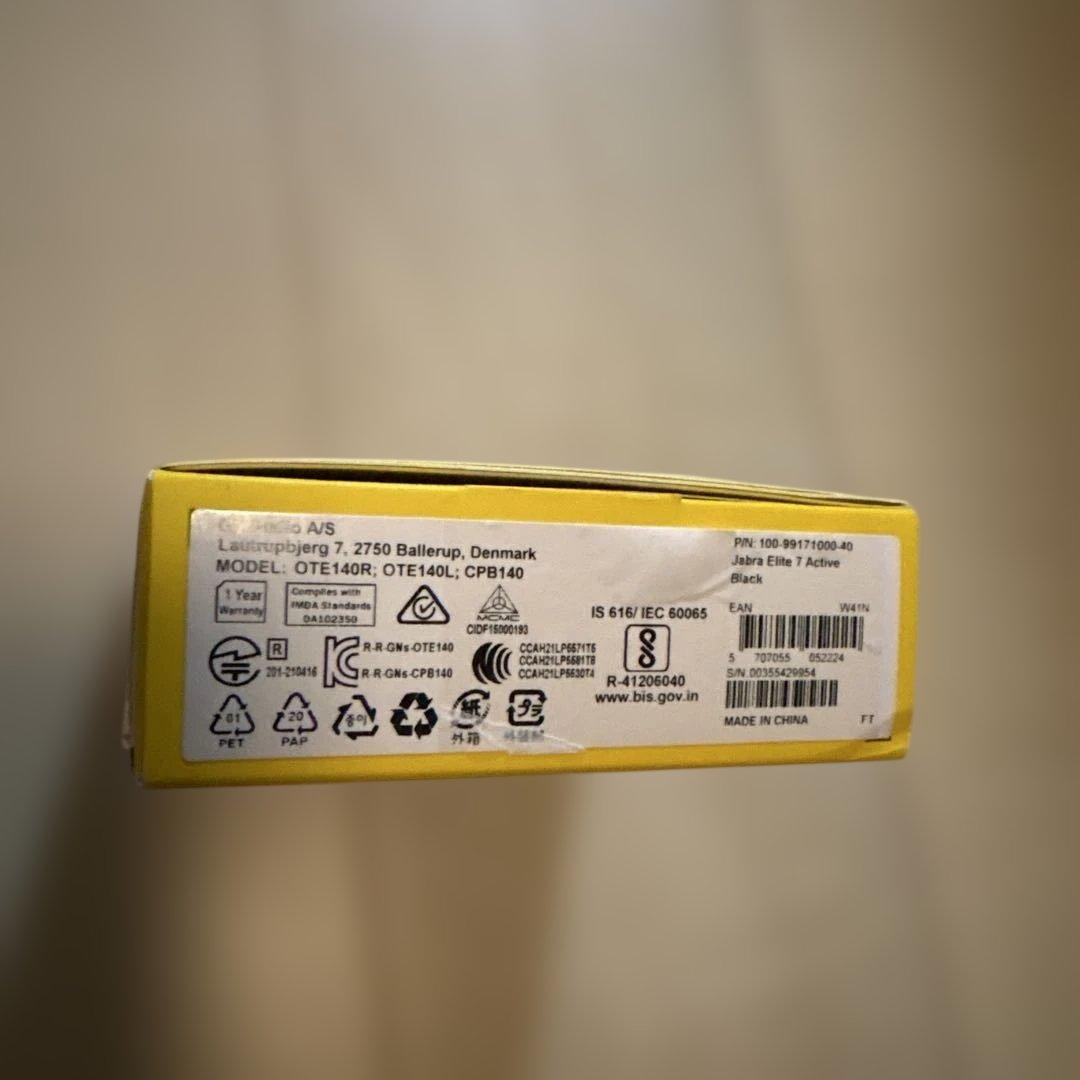 Jabra Elite 7 Active ワイヤレスイヤホン