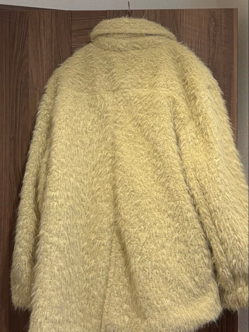 Kastane アイボリーファーコート フリーサイズ