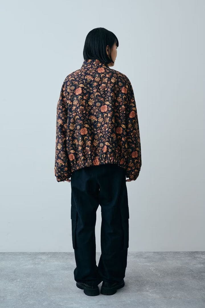 希少　レア　MEDE19F　ミュルーズモダン　リバーシブル中わたブルゾン　3L