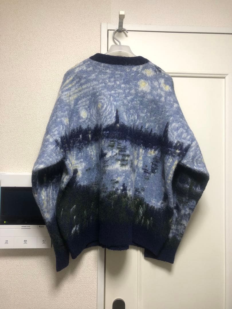 メゾンスペシャル プライム オーバー ランドスケープ ペインティング ニット