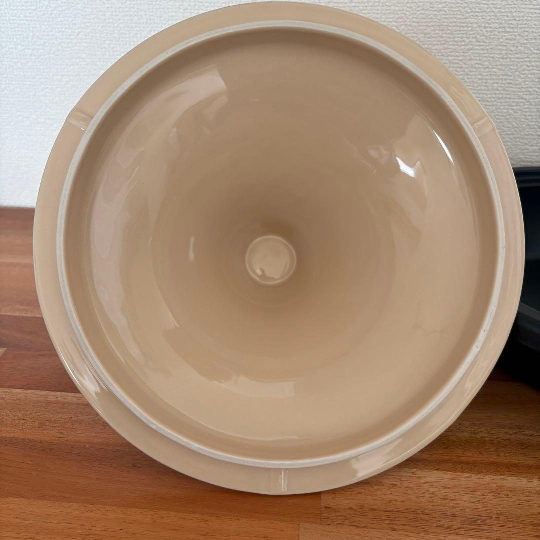 LE CREUSET ル・クルーゼ　タジン鍋　イエロー　27cm