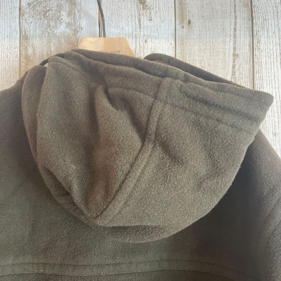 【あ】llbean ダッフルコート80s アメリカ製 チェック柄