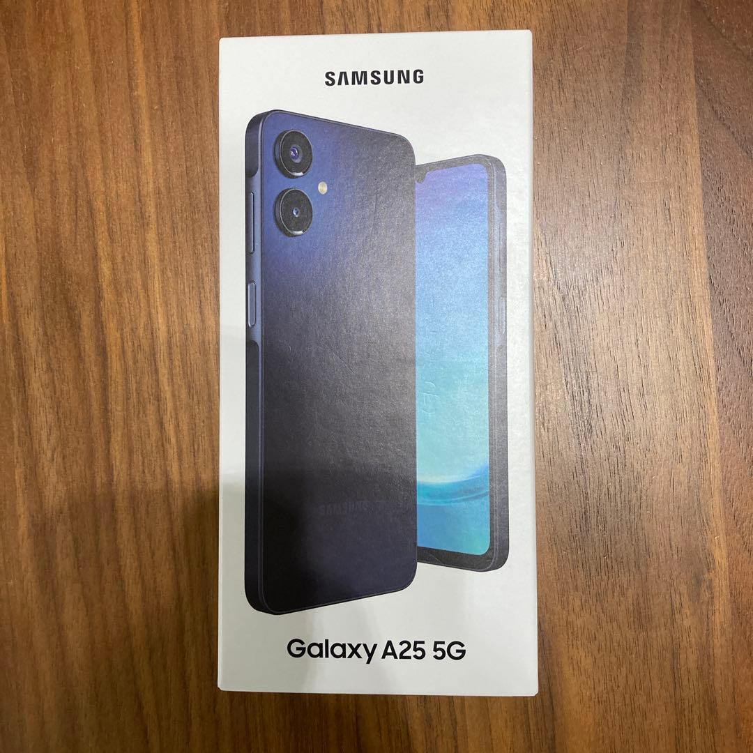 Samsung Galaxy A25 5G ダークブルー