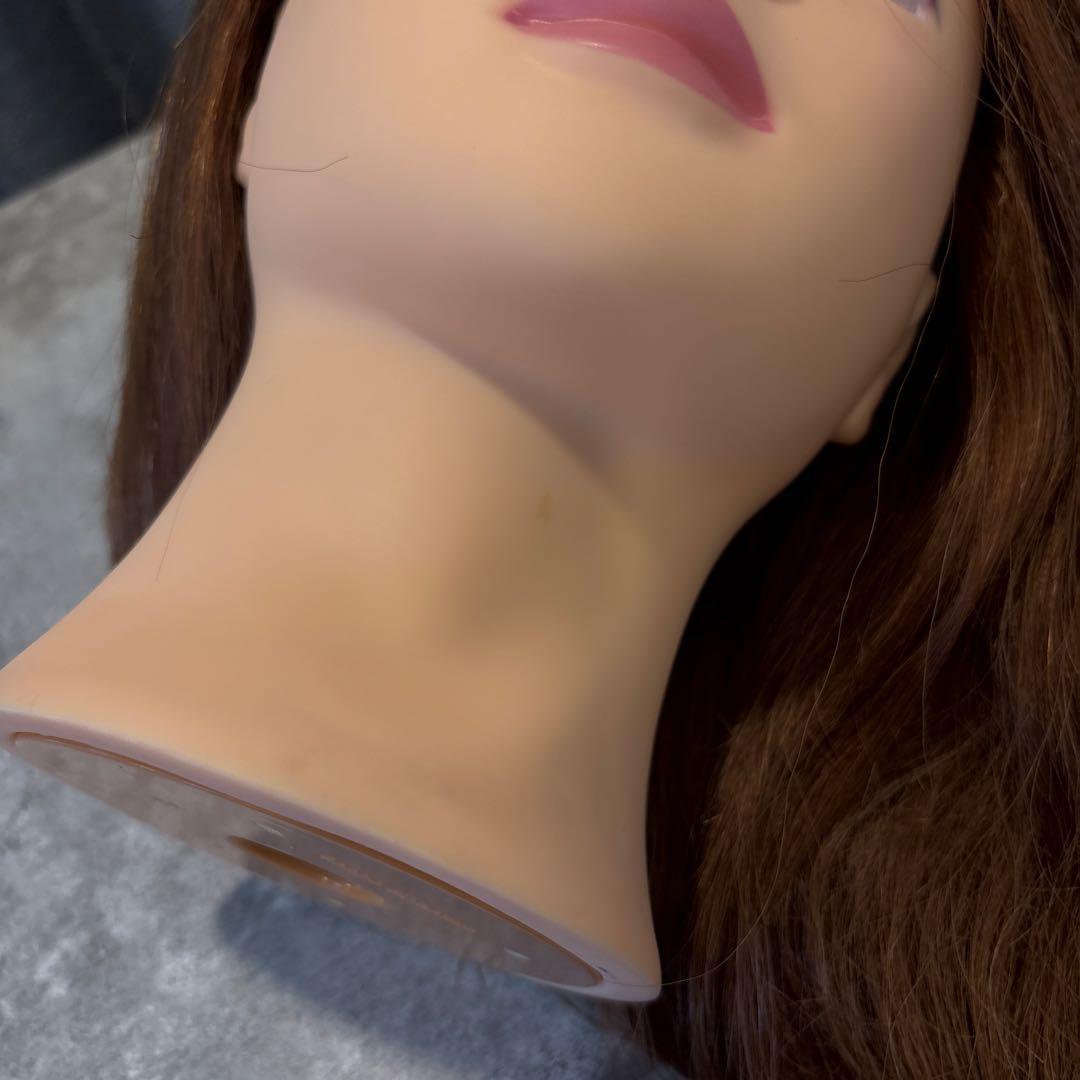 ブラウン ロングヘア ウィッグ