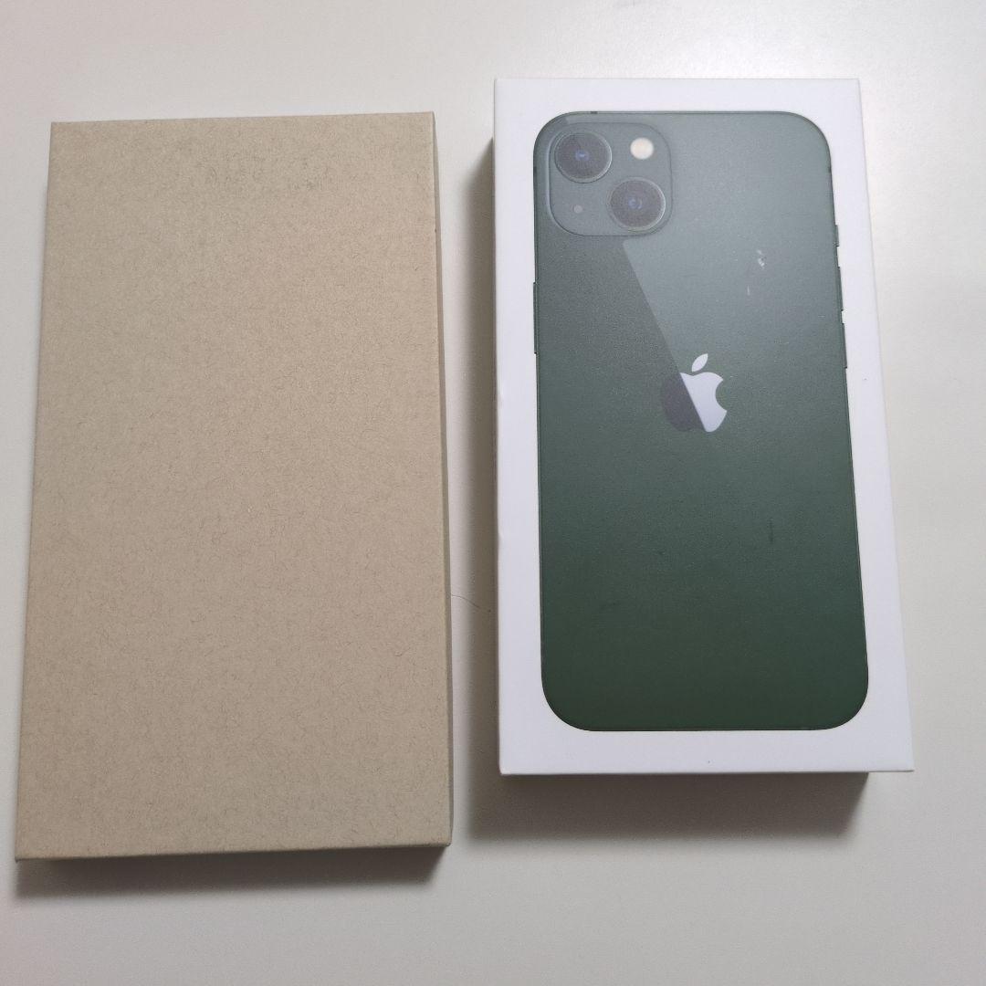 【ほぼ新品交換済】iPhone13 グリーン 128GB