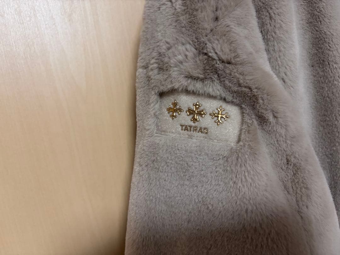 【TATRAS/タトラス】BARBRA バルブラ ファーブルゾン　サイズ01