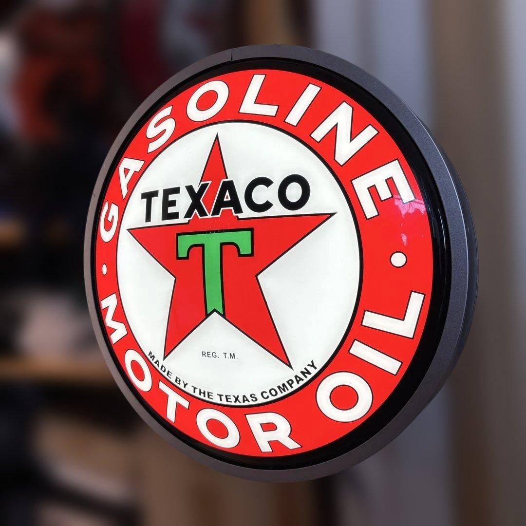 TEXACO Wall Light USA ガソリン 照明