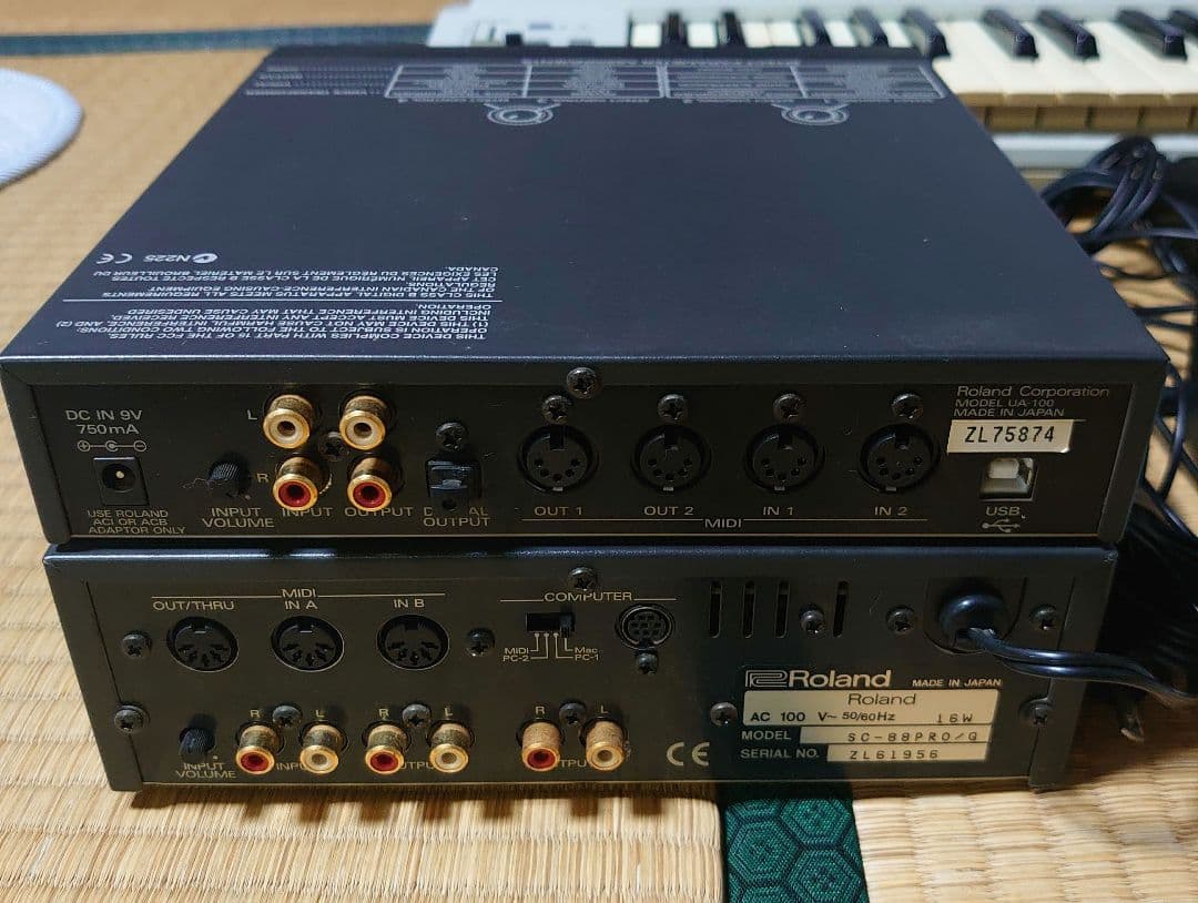 Roland UA-100 SC-88 Pro オーディオ・MIDIセット