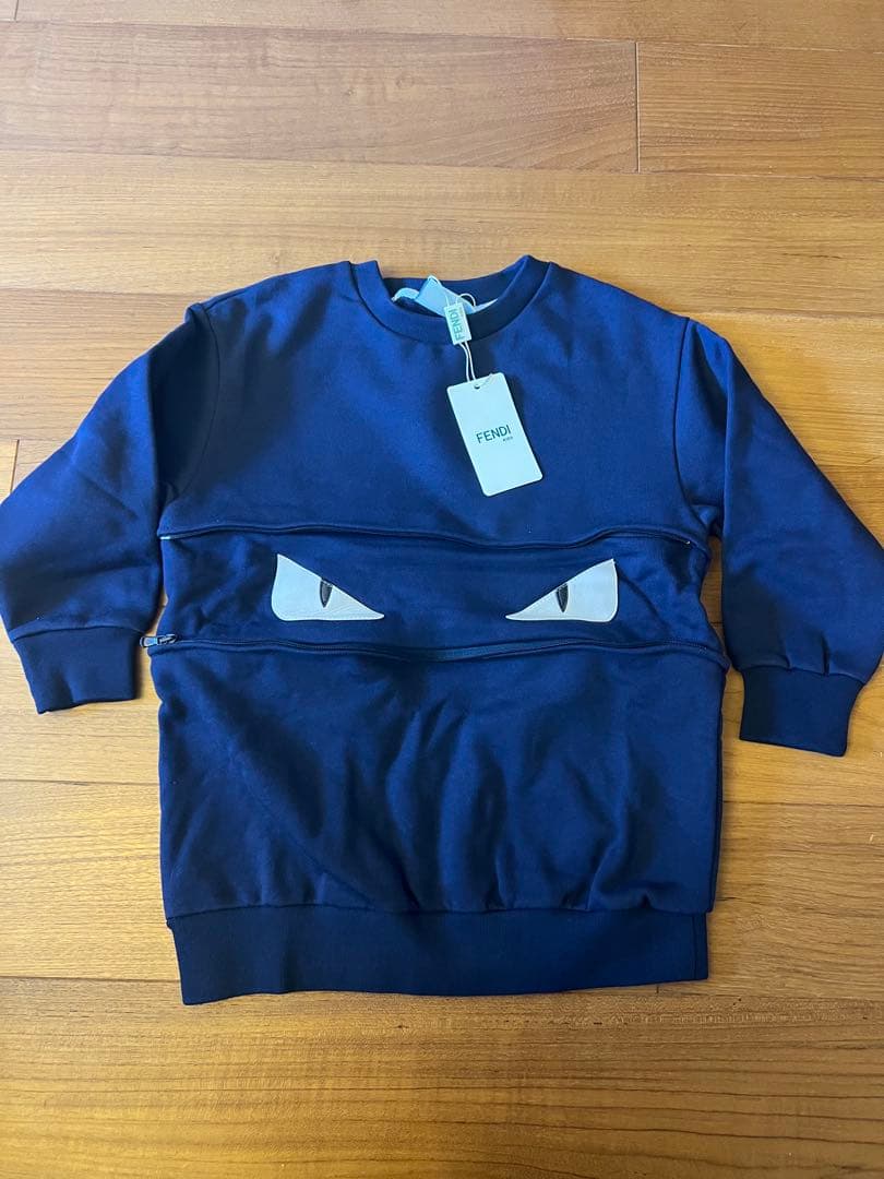 FENDI ネイビー トレーナー 100cm
