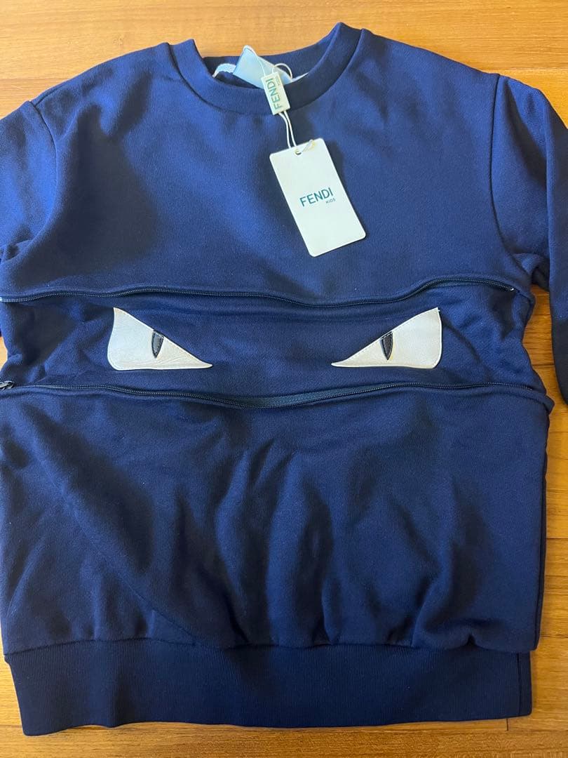 FENDI ネイビー トレーナー 100cm