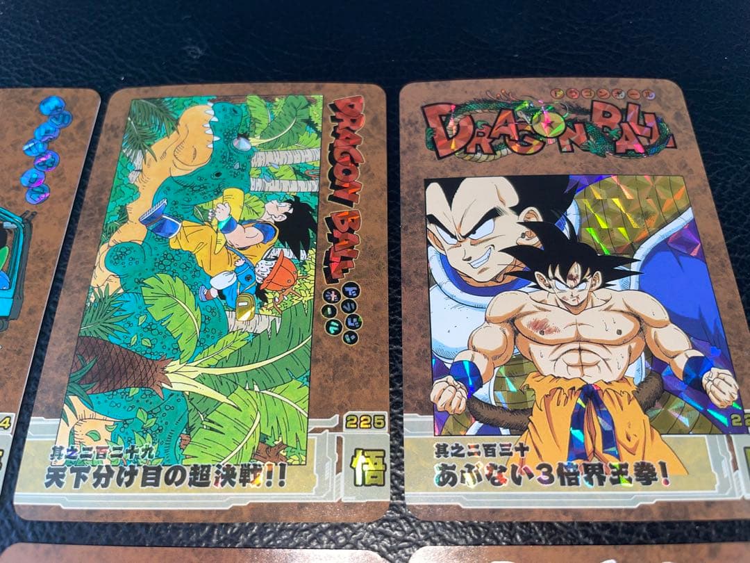 ④サイヤ人編　53枚　ドラゴンボール表紙扉絵　キラカード