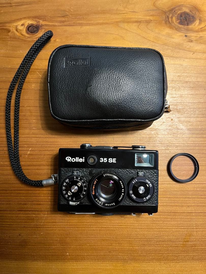 露出計作動 Rollei 35 SE コンパクトフィルムカメラ 良好品