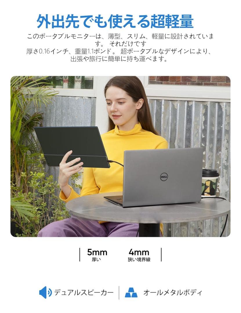 未開封新品 ARZOPA A1 GAMUT モバイルモニター 約15.6インチ