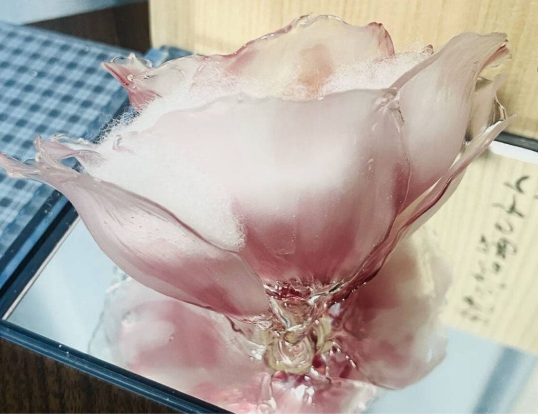 【小曽川瑠那】ガラスの花「やわらかな陽の中で」希少　⭐︎価格交渉ＯＫ⭐︎