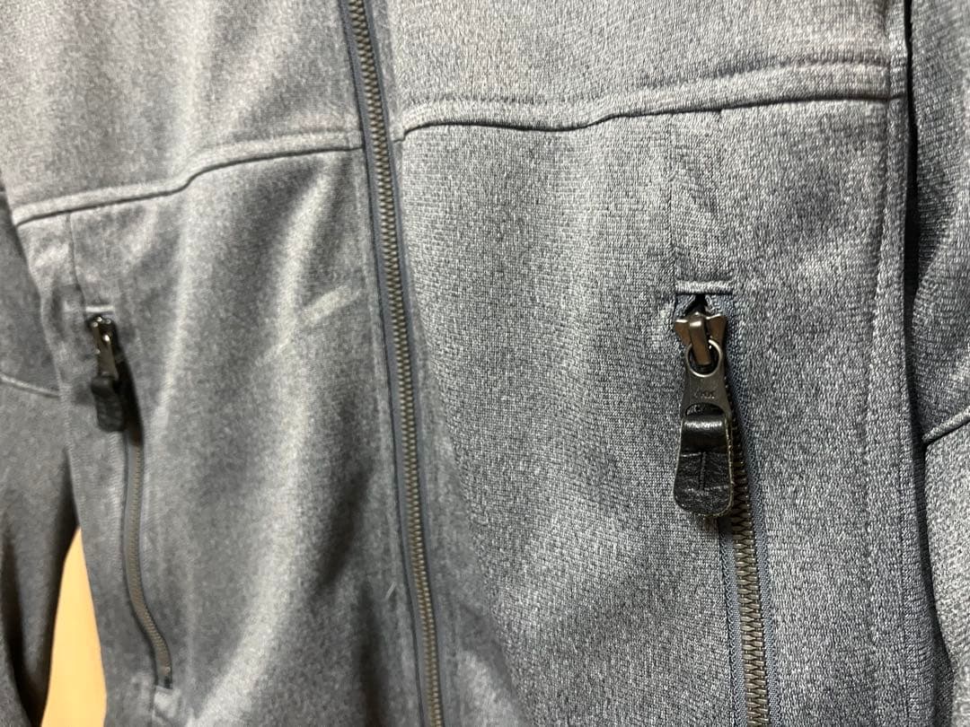 POWERAGEイージーライドパーカー サイズMグレー POWERAGE