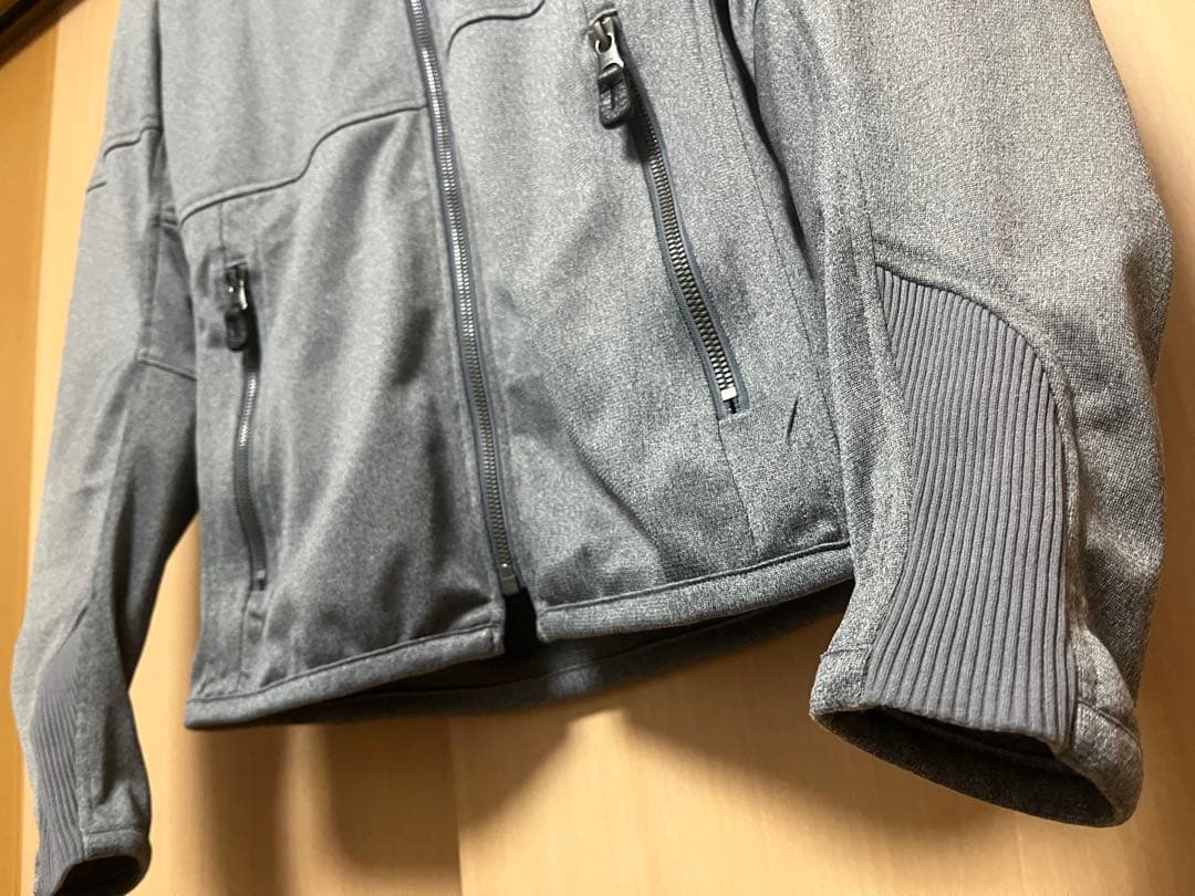 POWERAGEイージーライドパーカー サイズMグレー POWERAGE