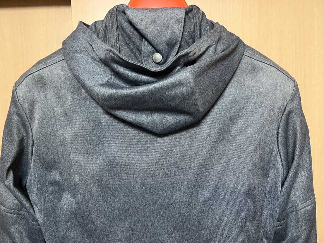 POWERAGEイージーライドパーカー サイズMグレー POWERAGE