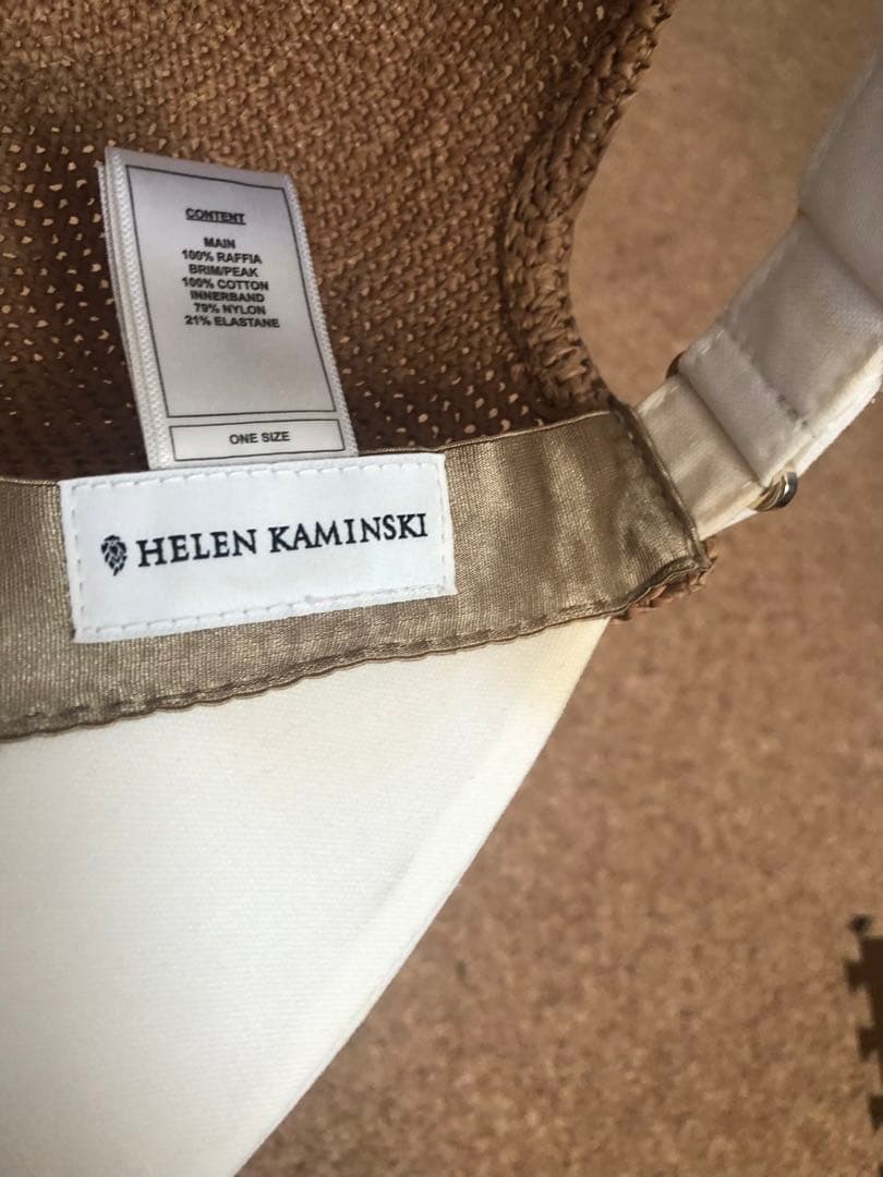 HELEN KAMINSKI BLAISE ラフィア 帽子