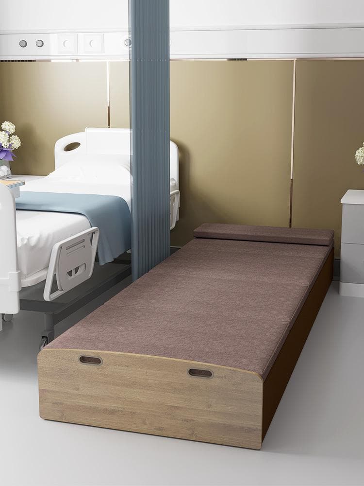 ペーパー折りたたみベッド幅60㎝高さ16㎝組立不要 マットレス付き 一人暮らし