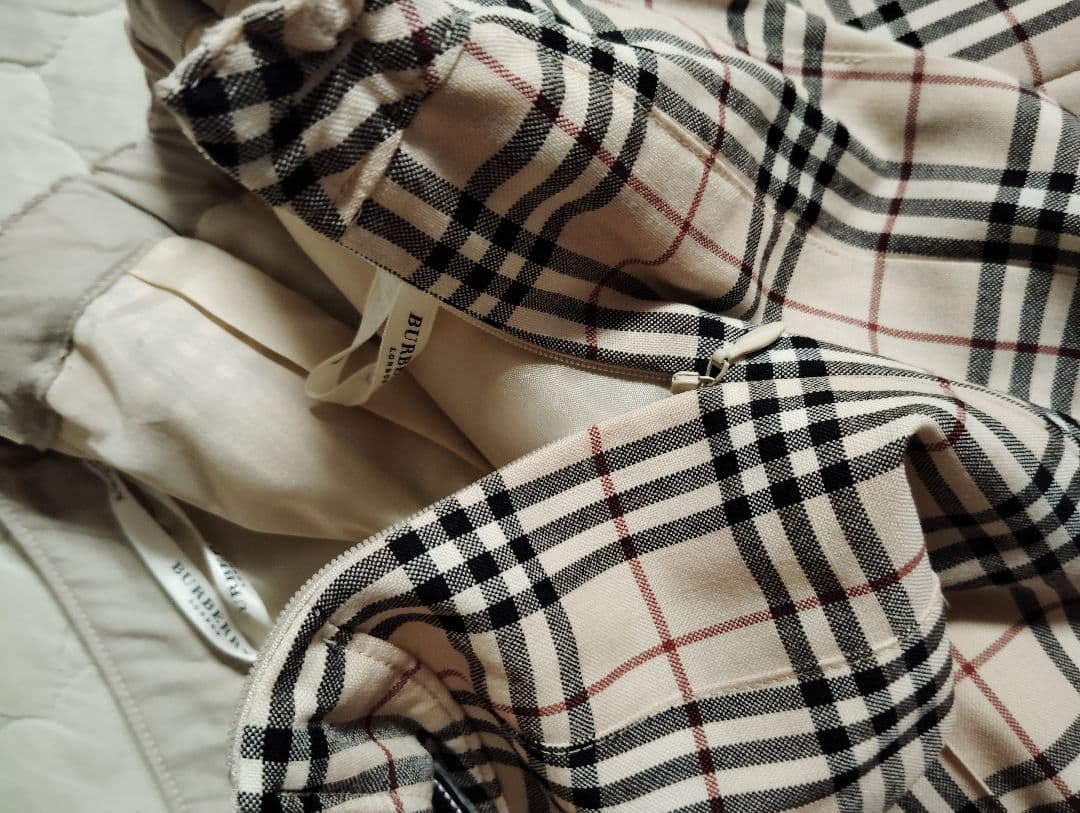 バーバリー　160　 セットアップ　フォーマルスーツ　卒服　ノバチェック　卒業式