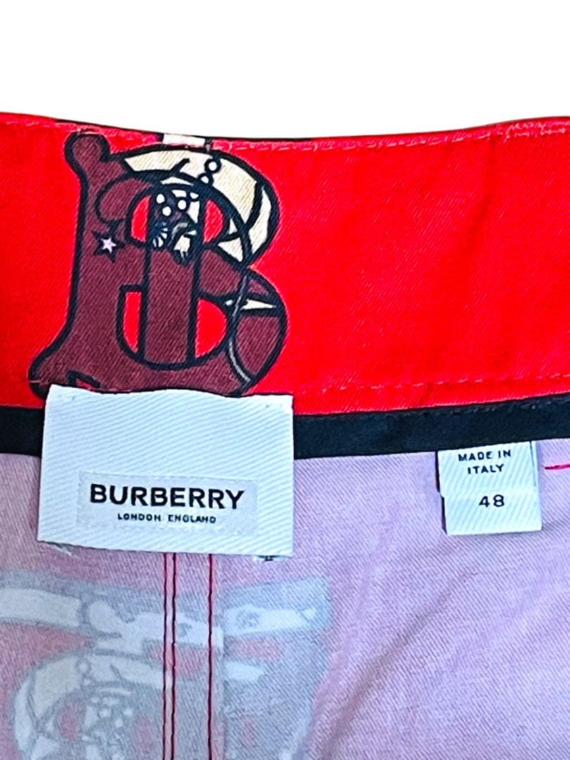 未使用級☆バーバリーロンドンイングランド　ハーフパンツ　Lサイズ　極美品