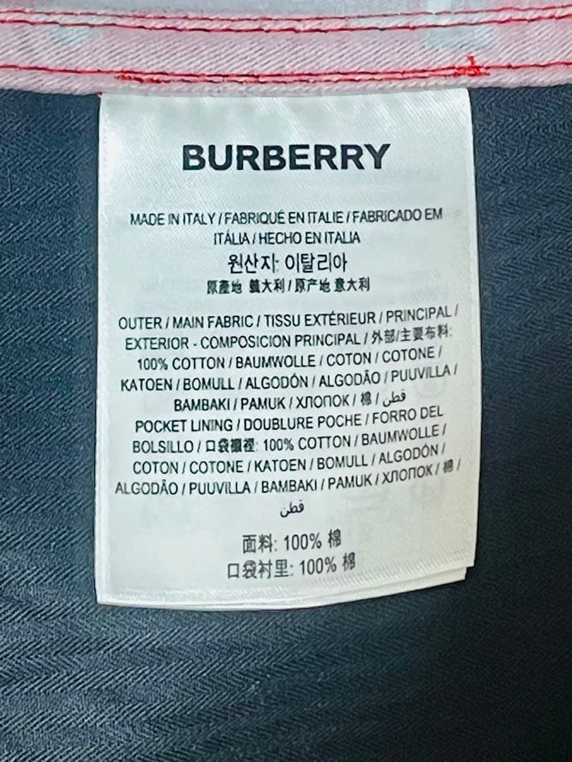 未使用級☆バーバリーロンドンイングランド　ハーフパンツ　Lサイズ　極美品