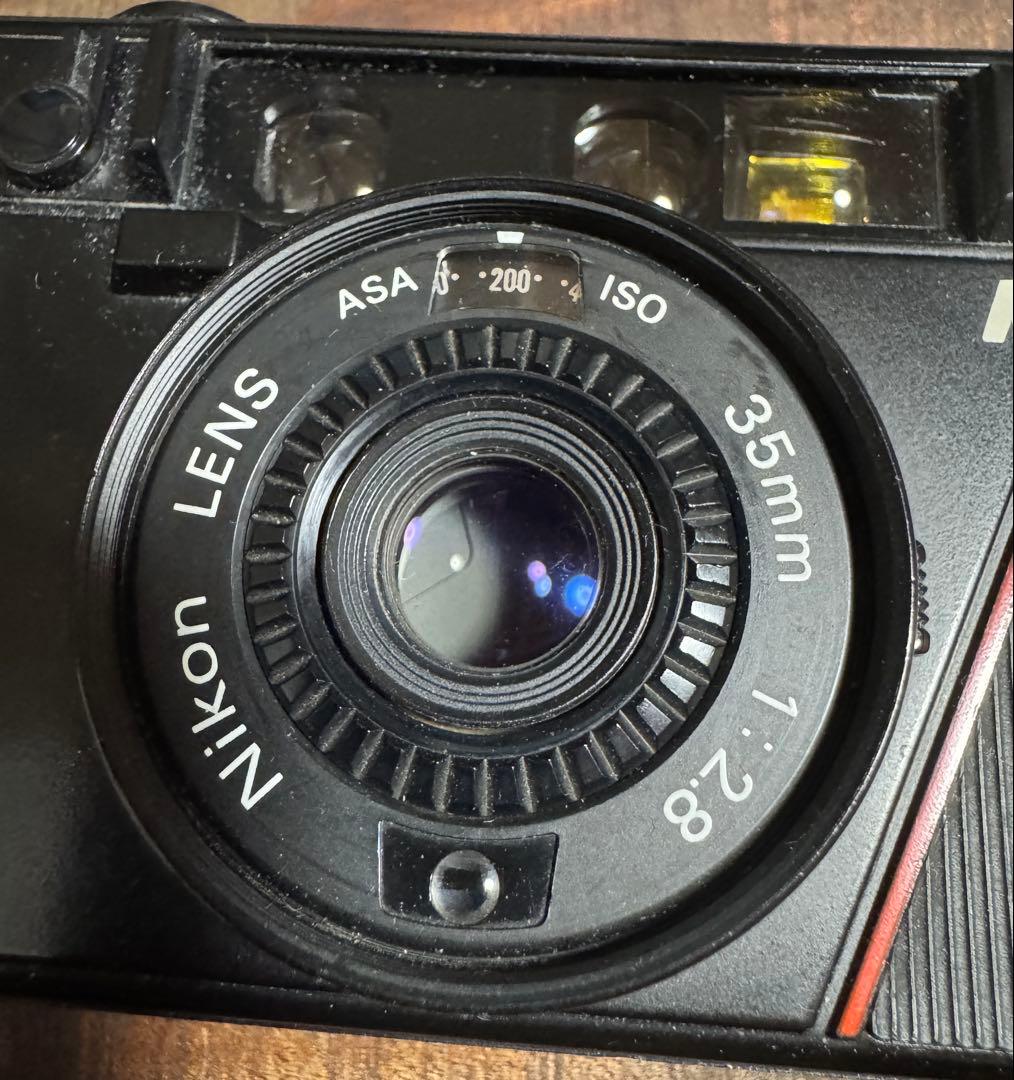 【動作品】Nikon ニコン L35AF 初代ピカイチ コンパクトフィルムカメラ