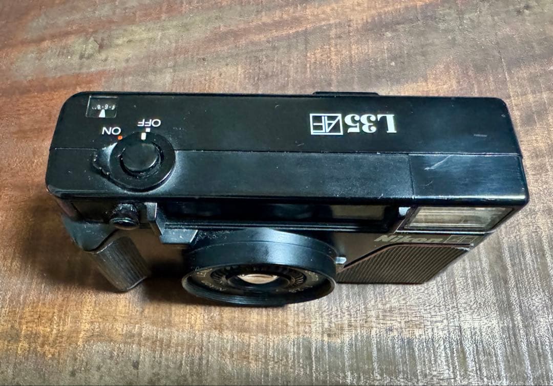 【動作品】Nikon ニコン L35AF 初代ピカイチ コンパクトフィルムカメラ