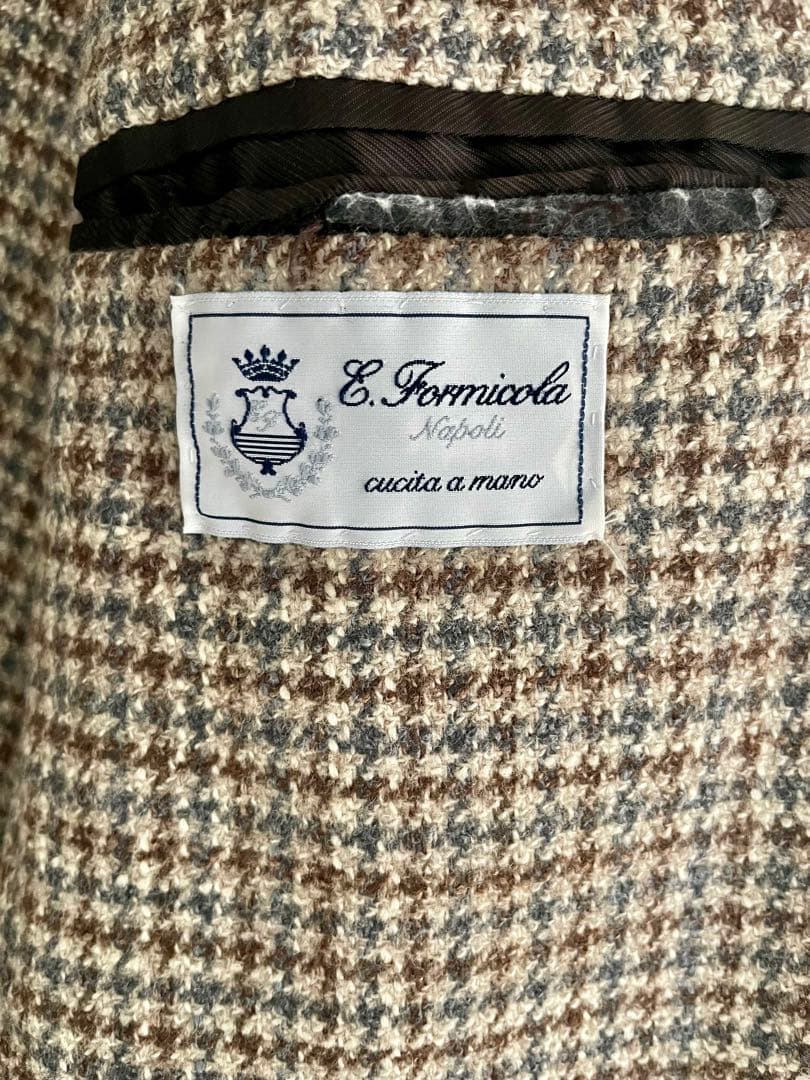 Ericco Formicola ジャケット 美品 秋冬 フォルミコラ 44