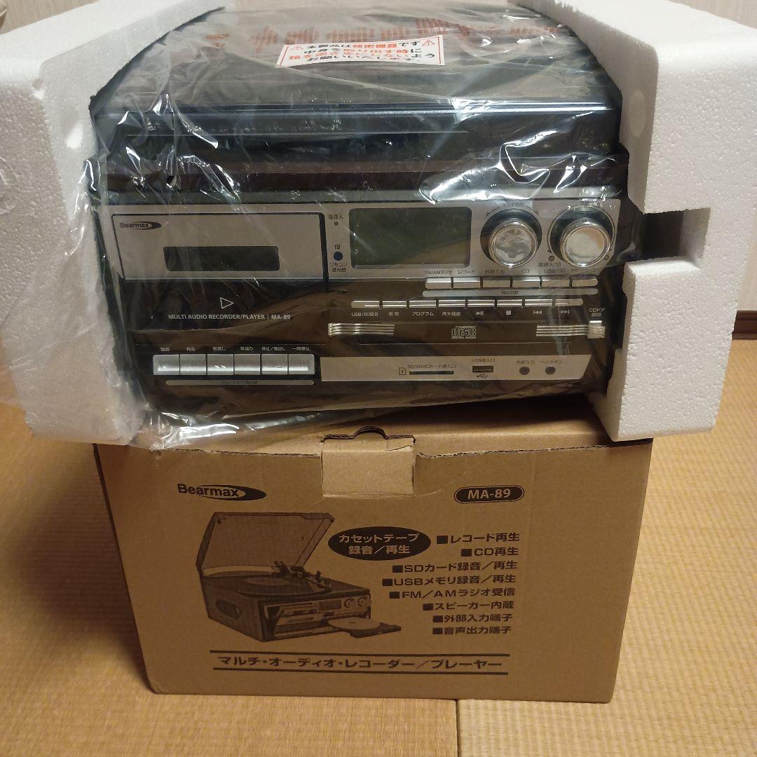 クマザキエイム　Bearmax　マルチオーディオレコーダー／プレーヤーMA-89