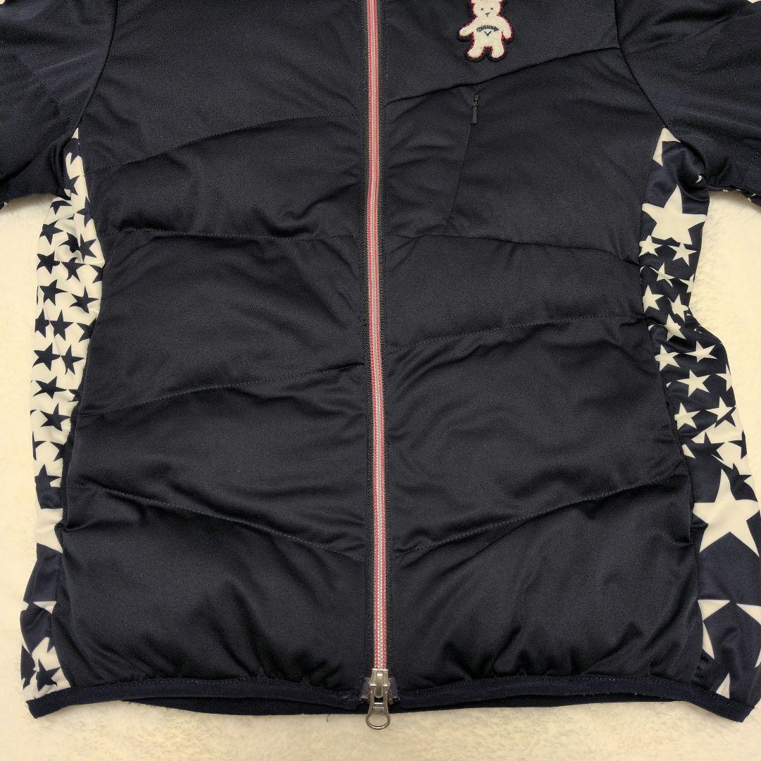 河本結プロ♡Callaway 中綿ブルゾン ベア 星☆ S キャロウェイゴルフ