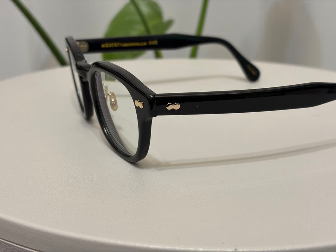 【極美品】正規品 モスコット レムトッシュ 46 ブラック 日本限定