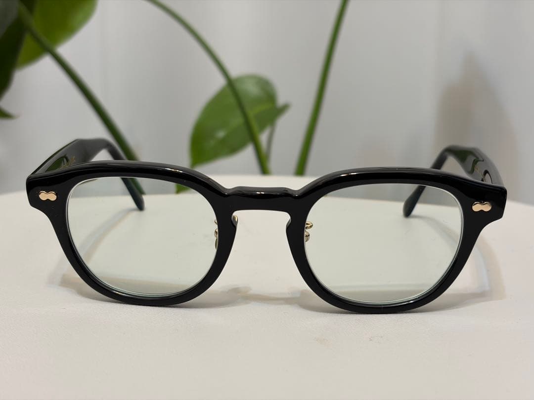 【極美品】正規品 モスコット レムトッシュ 46 ブラック 日本限定