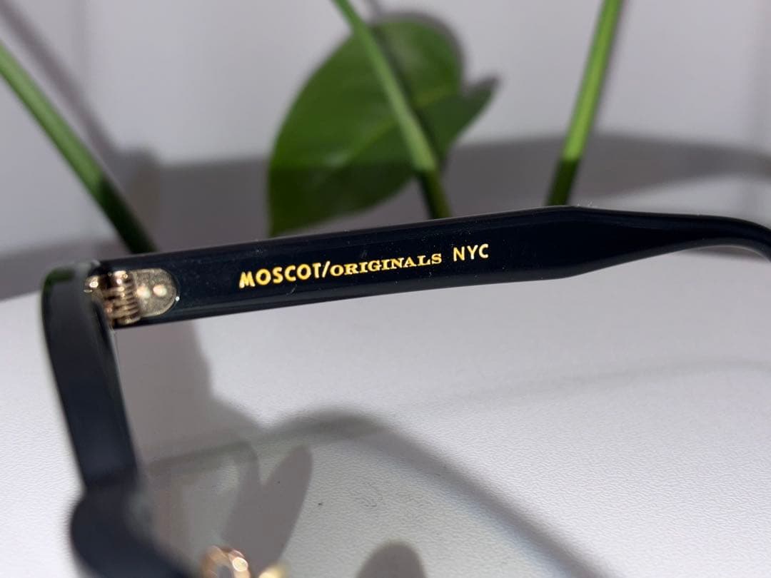 【極美品】正規品 モスコット レムトッシュ 46 ブラック 日本限定