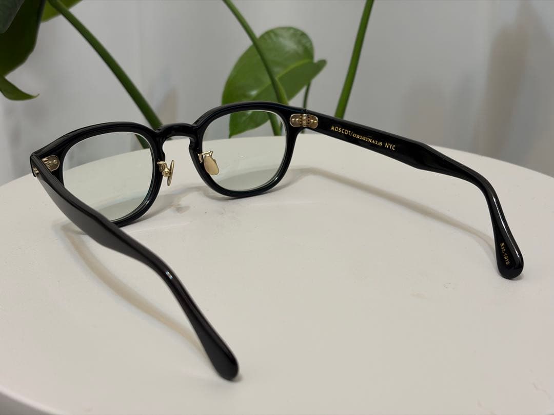 【極美品】正規品 モスコット レムトッシュ 46 ブラック 日本限定